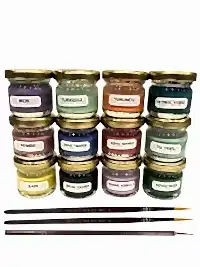 DESEN ÇİNİ BOYASI 12'Lİ SET