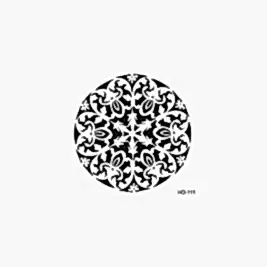 Home Decor (Duvar) Stencıl 45*45 cm HD-111