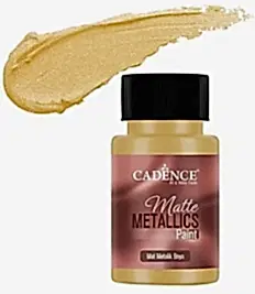 CADENCE MAT METALİK BOYA 50ML SOM ALTIN -MMB05