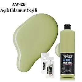 AW29 Açık Ihlamur Yeşili Ambiante Islak Zemin Boyası 500ML + Katalizör 20GR