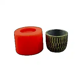 Beton Saksı Kalıbı - Beton Saksı Silikon Kalıp B-79