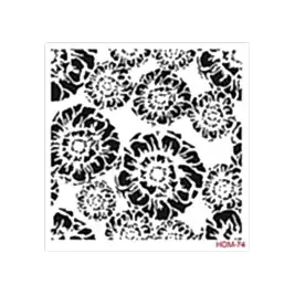 Home Decor Midi Stencil 22*22 cm hdm-74