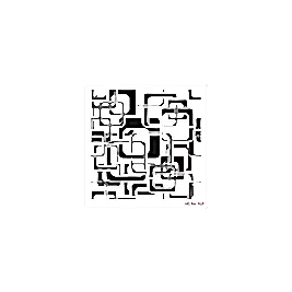 HOME DECOR MİDİ STENCİL 22*22 CM HDM-105