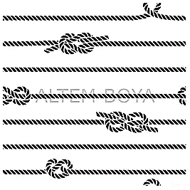 Home Decor (Duvar) Stencıl 45*45 cm HD-170