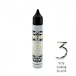 3D BONCUK BOYA-5132-GÜMÜŞ