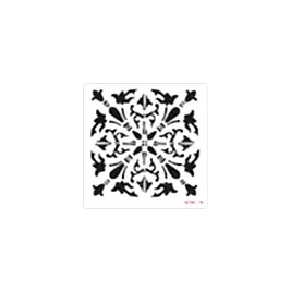 HOME DECOR MİDİ STENCİL 22*22 CM HDM-179