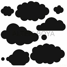 Home Decor (Duvar) Stencıl 45*45 cm HD-174