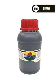 Desen Kumaş Boyası 250 ML - Siyah No:110