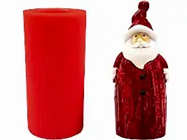 Noel Baba Heykel Silikon Mum Kalıbı M-21