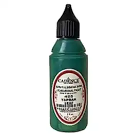 Boyutlu Boncuk Boya Yaprak Yeşili 50 ml B-425