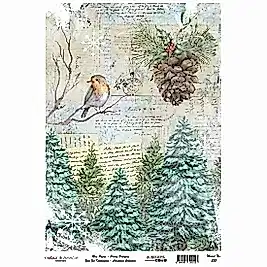 Model 888 Yılbaşı Cadence Pirinç Dekopaj Kağıdı 30x42cm