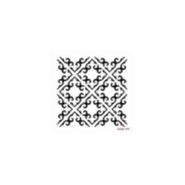 HOME DECOR MİDİ STENCİL 22*22 CM HDM-101