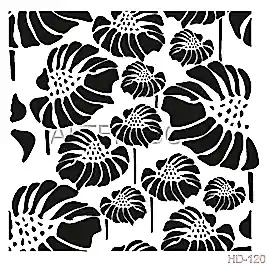 Home Decor (Duvar) Stencıl 45*45 cm HD-120