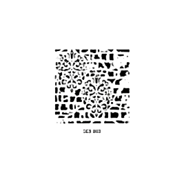 GRUNGE CTENCIL 45*45 CM GCS 003