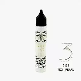 3D BONCUK BOYA-5152-İNCİ