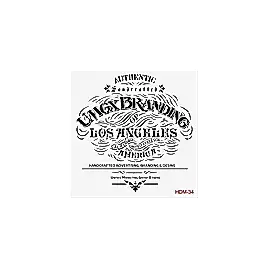 Home Decor Midi Stencil 22*22 cm hdm-34