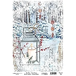 Model 892 Yılbaşı Cadence Pirinç Dekopaj Kağıdı 30x42cm