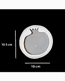Nar Bardak Altı Kalıbı - Hobi Silikon Kalıbı - Kod: SN1234