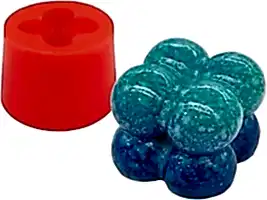 Küçük Bubble Silikon Mum Kalıbı M-66