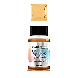 MF04 Antik Altın Mirror Festival Cam Boyası 50ML