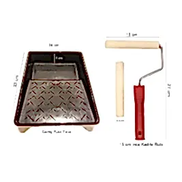 15 CM KADİFE RULO (MOHER) SET + GENİŞ RULO TAVA