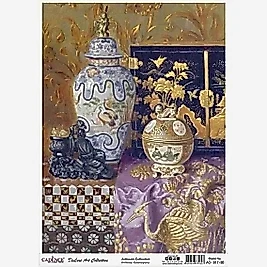 CADENCE DELUXE ART ANTİKALAR PİRİNÇ DEKOPAJ MODEL AC-017 (30X42)