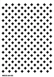 Modern Etnik Stencil MECS-A4-05 (25x36)